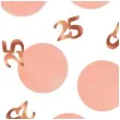 konfetti 25 urodziny rozowo zlote folat 25g