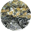 konfetti 30 sparkling celebrations gold amscan 34 g