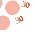 konfetti 30 urodziny rozowo zlote folat 25g
