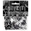 konfetti 60 czarno srebrne unique 14g