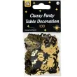 konfetti classy liczba 100 czarno zlote pd party 1 opak