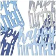 konfetti glitz happy birthday niebiesko srebrne unique 142 g