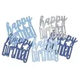 konfetti glitz happy birthday niebiesko srebrne unique 142 g