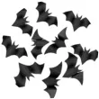 konfetti halloween nietoperze czarne 3 7 x 7 5 cm 10 szt