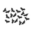 konfetti halloween nietoperze czarne 3 7 x 7 5 cm 10 szt