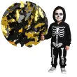 konfetti halloween nietoperze czarno zlote partypal 15 g