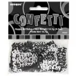 konfetti happy birthday czarno srebrne unique 14g