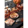 konfetti happy halloween zloto czarne santex 10 szt