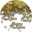 konfetti happy new year partydeco 4 x 2 cm 3 g