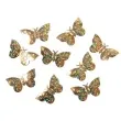 konfetti holograficzne motyle zlote 15g 1 op