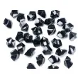 konfetti krysztalowy lod czarne 25 mm 50 szt