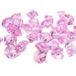 konfetti krysztalowy lod rozowe 25 mm 50 szt