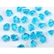konfetti krysztalowy lod turkusowe 25 mm 50 szt