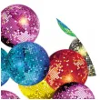 konfetti kule disco mix congee 36 szt