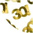 konfetti metalizowane liczba 30 zlote partydeco 15 g