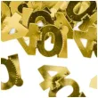 konfetti metalizowane liczba 40 zlote partydeco 15 g