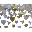 konfetti metalizowane serca golabki 14g 1 op