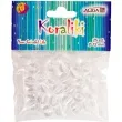 koraliki karbowane transparentny aliga 12 mm 25 szt
