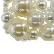 koraliki perelki biale titanum mix rozmiarow 100 szt