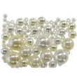 koraliki perelki biale titanum mix rozmiarow 100 szt