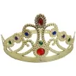 korona party diadem z klejnotami zloty arpex