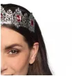 korona party metalowa tiara srebrny boland