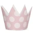 korona party roczek papierowa rozowa 4 szt