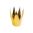korona party zlota srednica ok 5 5 cm 3 szt