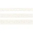 koronka dekoracyjna cotton deluxe kremowa partydeco 1 5 m