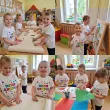 koszulka dziecieca z nadrukiem dla chlopca dziewczynki dzien kropki biala do przedszkola 116