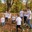 koszulka dziecieca z nadrukiem dla chlopca dziewczynki dzien kropki biala do przedszkola 116