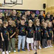 koszulka dziecieca z nadrukiem dla chlopca dziewczynki dzien kropki czarna do przedszkola 116