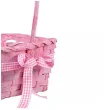 koszyk wielkanocny pastelowy z kokardka rozowy arpex