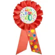 kotylion urodziny 40 happy bday czerwony folat