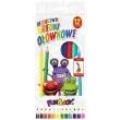 kredki olowkowe bezdrzewne mix fun joy 12 szt