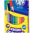kredki olowkowe trojkatne mix astra 12 szt
