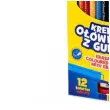 kredki olowkowe z gumka mix astra 12 szt