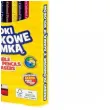 kredki olowkowe z gumka mix astra 12 szt
