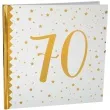ksiega gosci 70 urodziny santex 24 x 24 cm 20 kartek