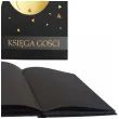 ksiega gosci album pamiatkowy na zdjecia i podpisy 70 urodziny glamour czarne kartki