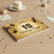 ksiega gosci album pamiatkowy na zdjecia i podpisy dowolne urodziny personalizacja zlota