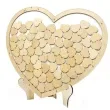 ksiega gosci drewniane serce partydeco 44x37 cm 70 serc