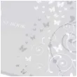 ksiega gosci elegant butterfly srebrna godan
