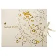 ksiega gosci elegant butterfly zlota godan