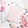 ksiega gosci guest book partydeco pudrowy roz 20 x 24 5 cm 22 kartki
