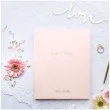 ksiega gosci guest book partydeco pudrowy roz 20 x 24 5 cm 22 kartki
