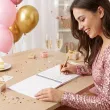 ksiega gosci na urodziny album pamiatkowy na zdjecia i podpisy glamour birthday personalizacja