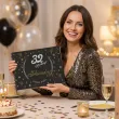 ksiega gosci na urodziny album pamiatkowy na zdjecia i podpisy glamour birthday personalizacja
