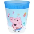 kubeczek plastikowy swinka peppa i george niebieski procos 250 ml