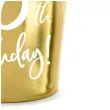 kubeczki 18 urodziny gold partydeco 220 ml 6 szt